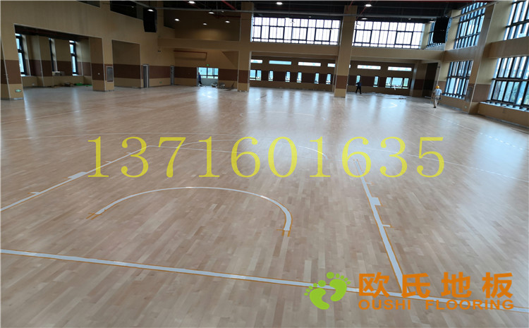 南京市埔口區實驗小學體育館木地板案例